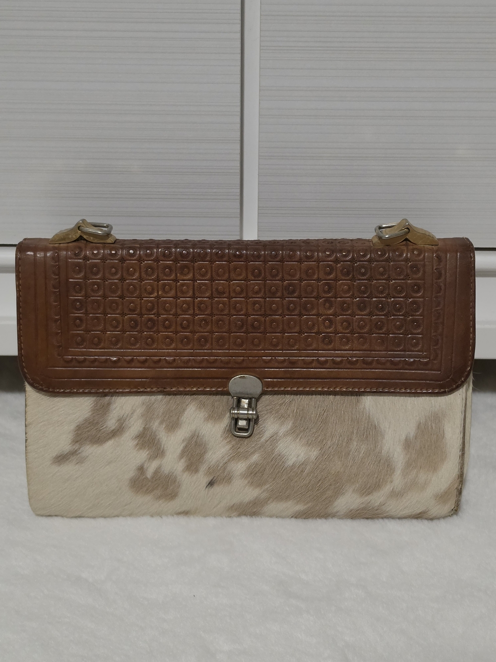 Vintage Cowhide Handbag